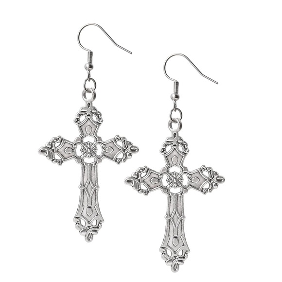 Cross Gorgeous Earrings - Picture 4 of 4